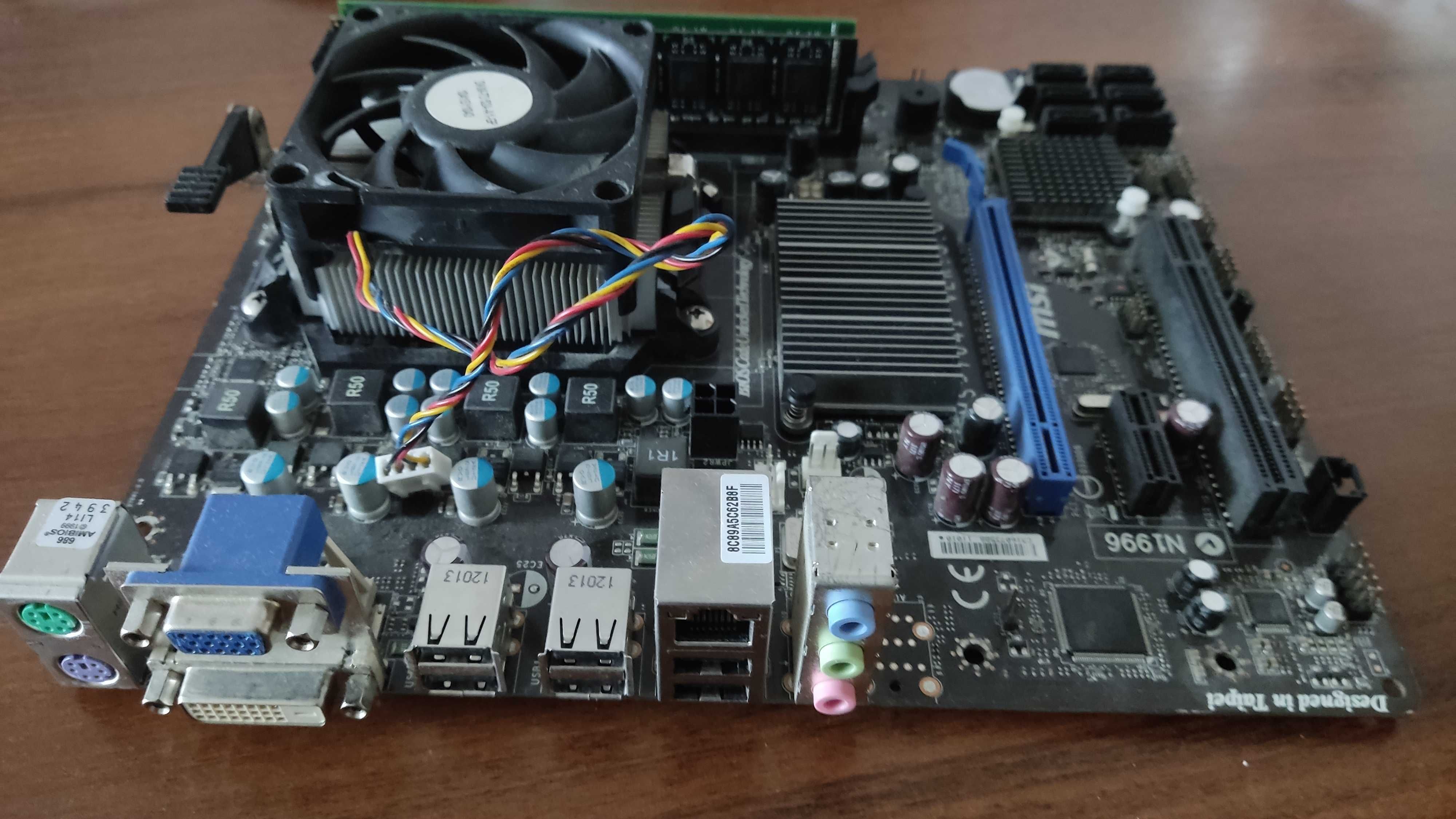 комплект материнська плата:msi 760GM-P23, FX-8300,DDR-3 16GB