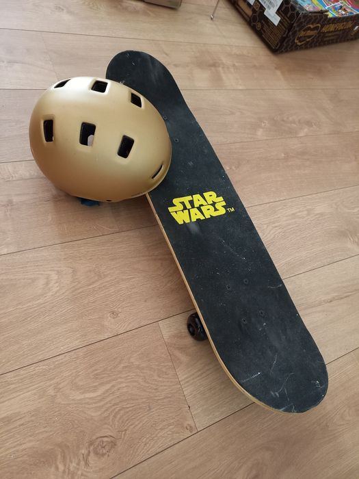 Skate Decathlon Star Wars + Capacete criança