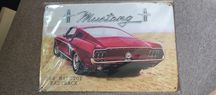 Ford Mustang tabliczka retro 20x30 cm plakietka tablica