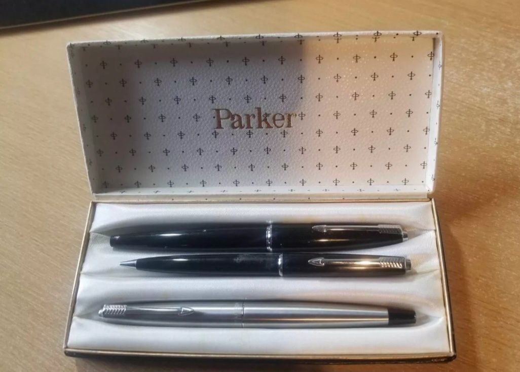 Conjunto de canetas e lapiseira da Parker