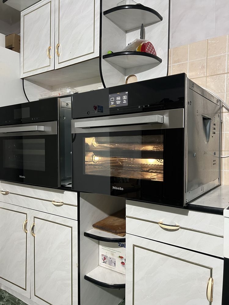 Пароконвектомат,духовка пароварка miele dgc 7640-55 hc pro-нова!