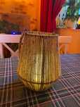 Lampa stojąca pleciona w stylu Boho