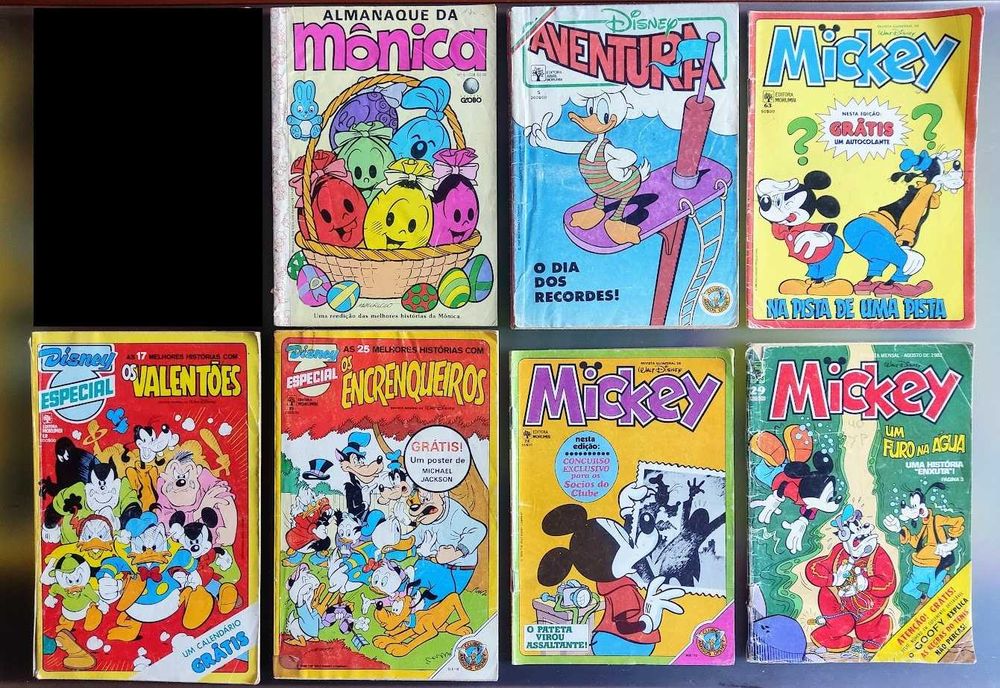 Livros BD banda desenhada quadradinhos Disney