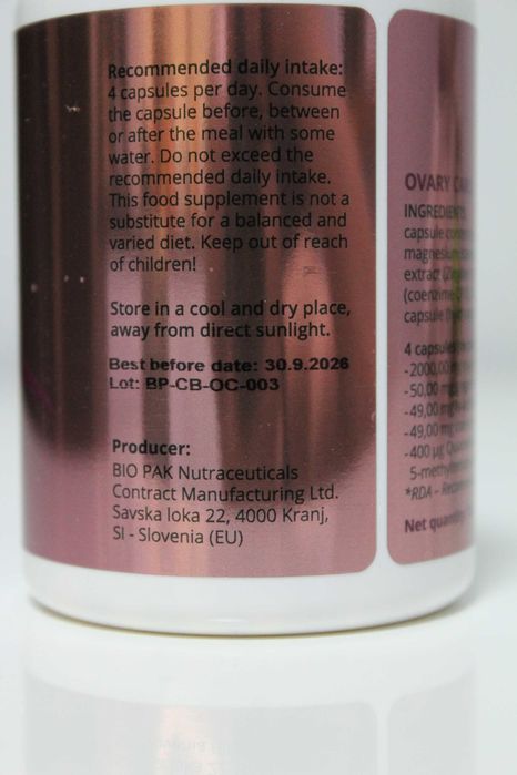 Ovary Care, suplement diety 120 kapsułek