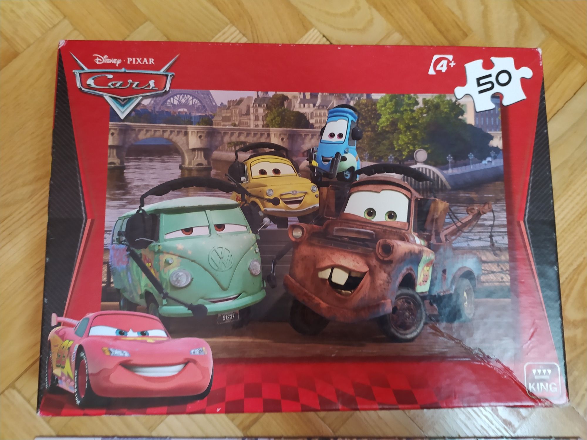 Puzzle 50 el. Disney Pixar Cars Auta