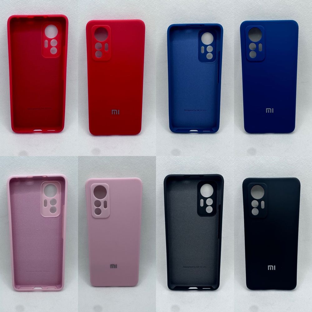 Брендовый чехол Silicone case на для xiaomi mi 12 lite ми 12 лайт