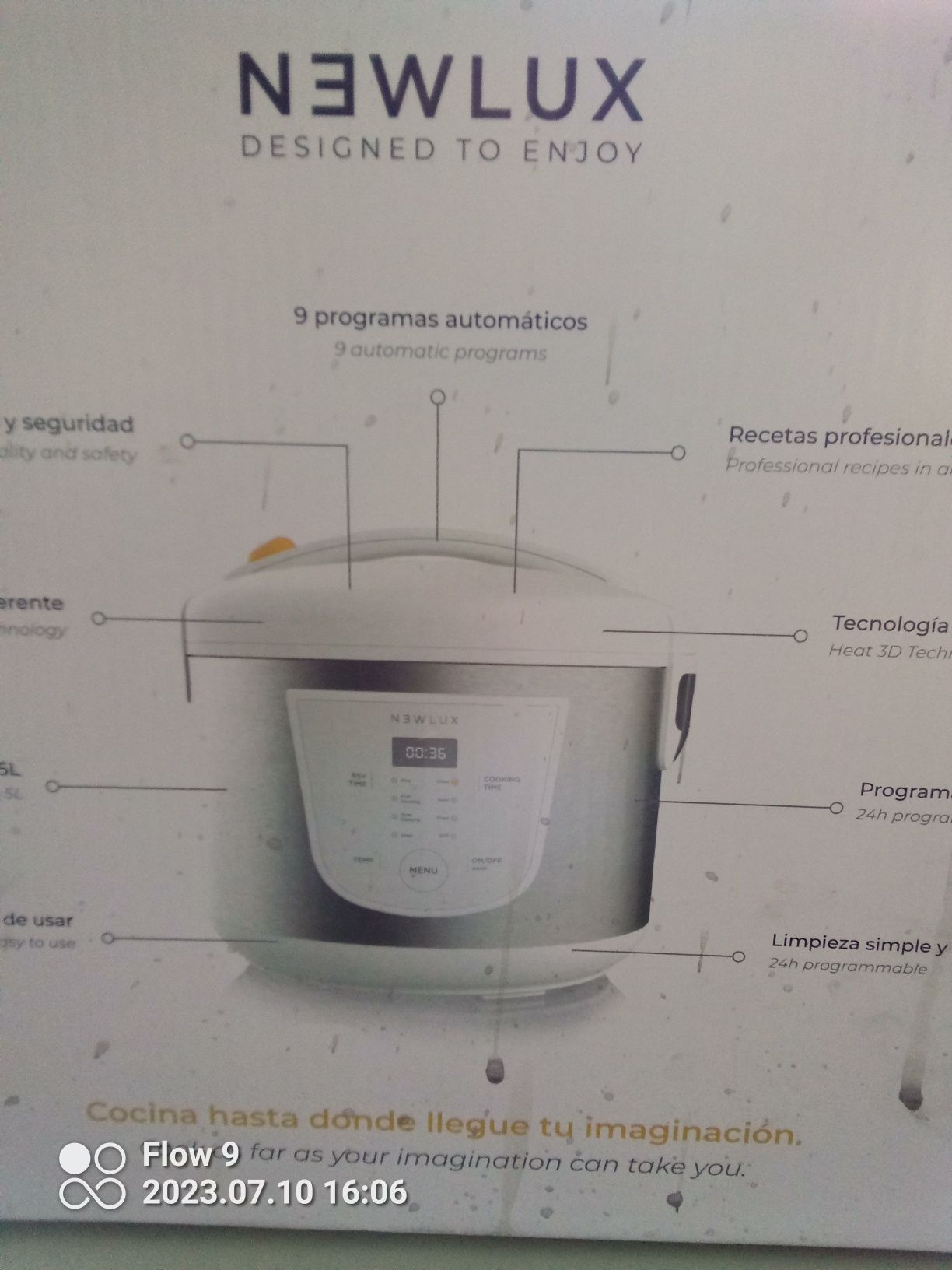 Robot de cozinha multifunções