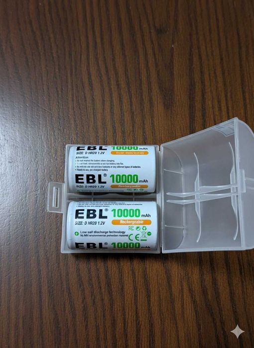 D Akumulator 10000 mAh 6 szt AKUMULATORKI HR20