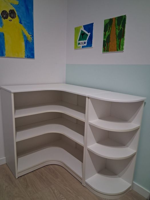 Regał narożnik szafka Meblik