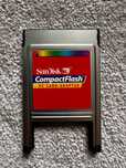 SanDisk CompactFlash PC Card Adapter