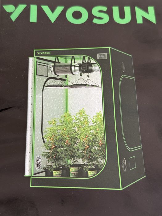 Nowy namiot uprawowy szklarnia Vivosun 90x50x160