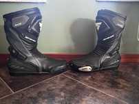 Buty motocyklowe Shima RSX-6 Black - praktycznie nowe