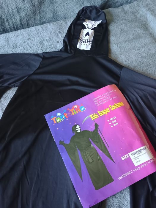 Kostium dla dzieci Śmierć unisex