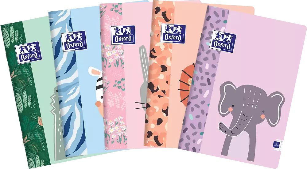 Zeszyt Oxford Kids A5/16K kratka. Hamelin. Nowy Produkt
