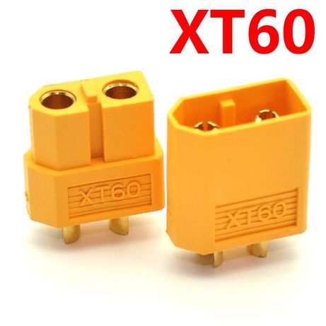 XT60 2pin ХТ60 роз'єм живлення силовий 60А тато+мама комплект.