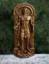 Статуетка з дерева - бог Зевс .