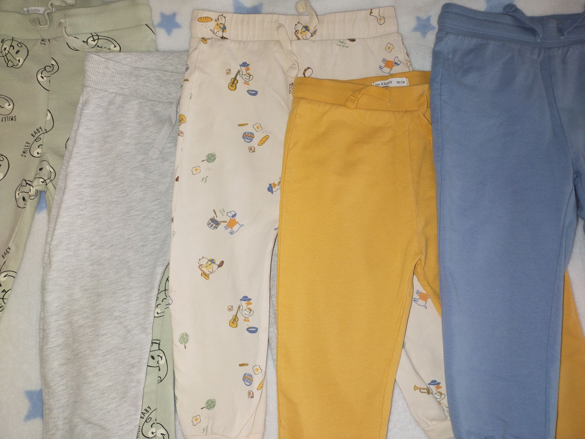Spodnie niemowlęce r.98 - 5 szt.
