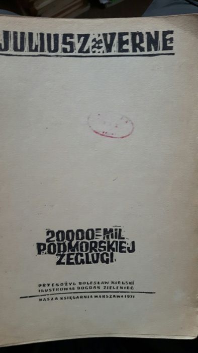 20000 mil podmorskiej żeglugi Verne i Maria i Magdalena cz1.