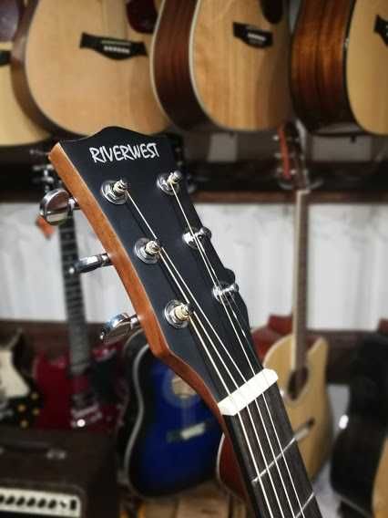 RiverWest G-411 gitara akustyczna G411 akustyk z cutawayem