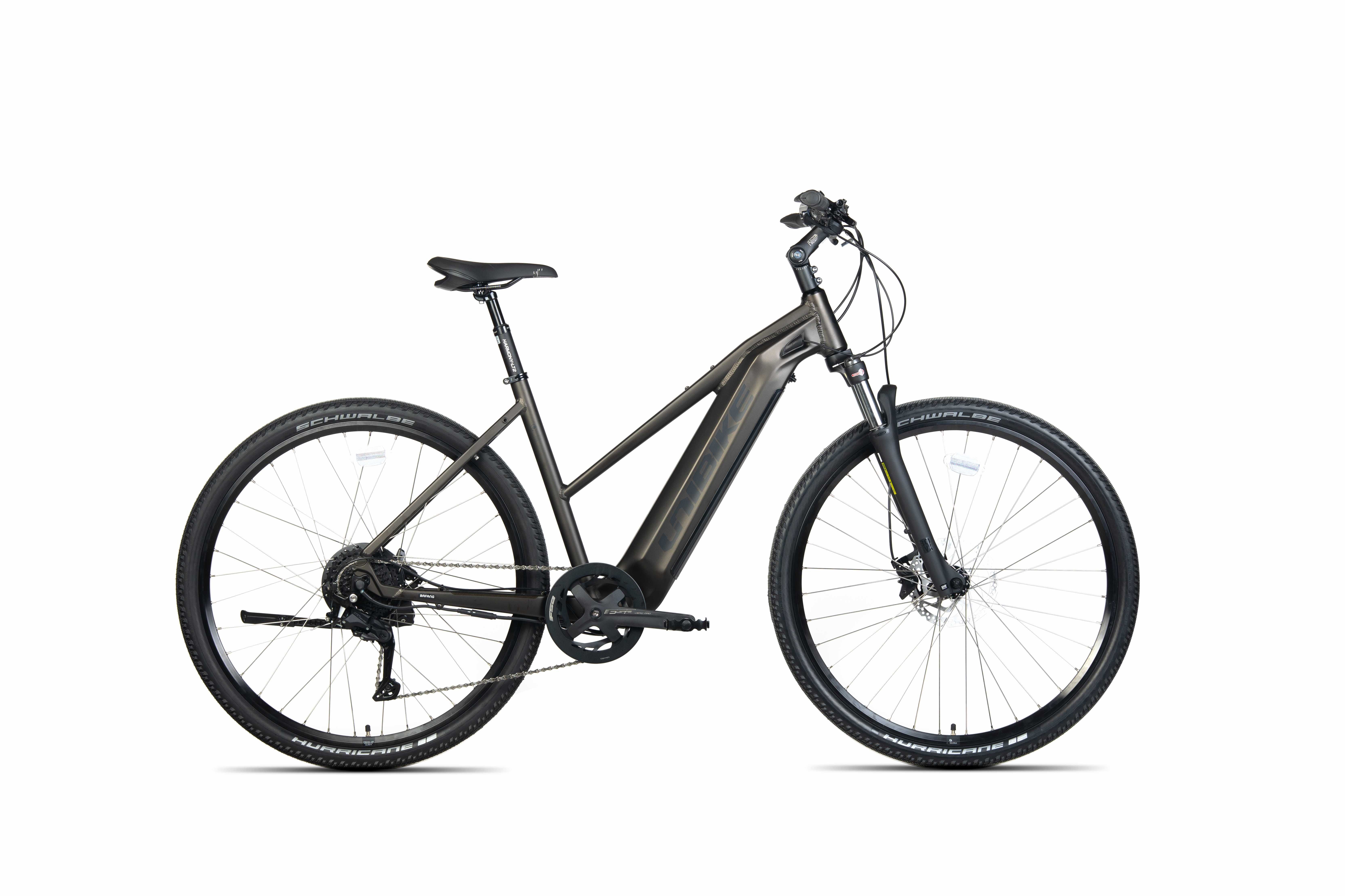 Rower elektryczny UNIBIKE Falcon LDS ciemnozielony