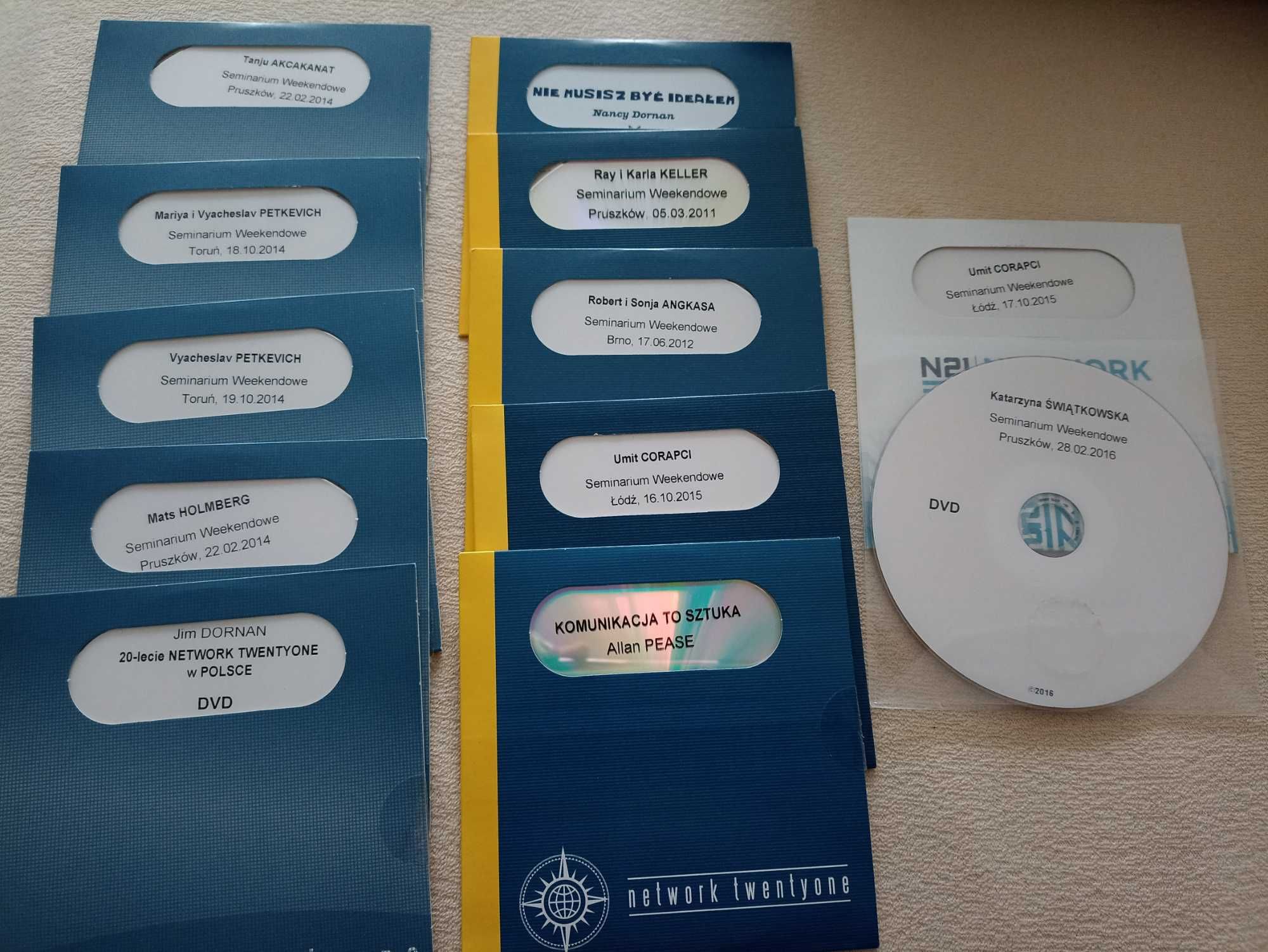 Program Edukacji Biznesowej Network 21 - 500 płyt CD i DVD