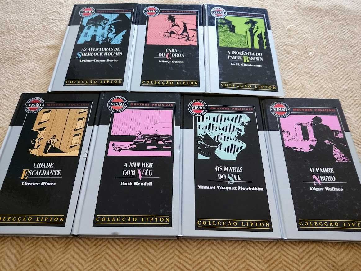 Livros Colecção Crime Suspense Lipton Biblioteca Visão 2000