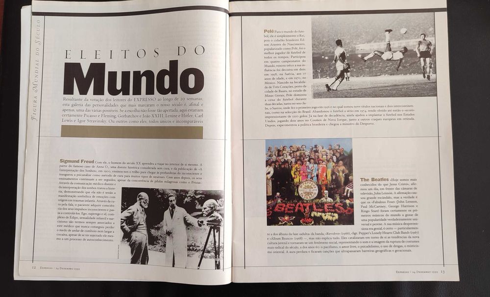 O Vertiginoso Século XX (Revista Expresso, 1999)