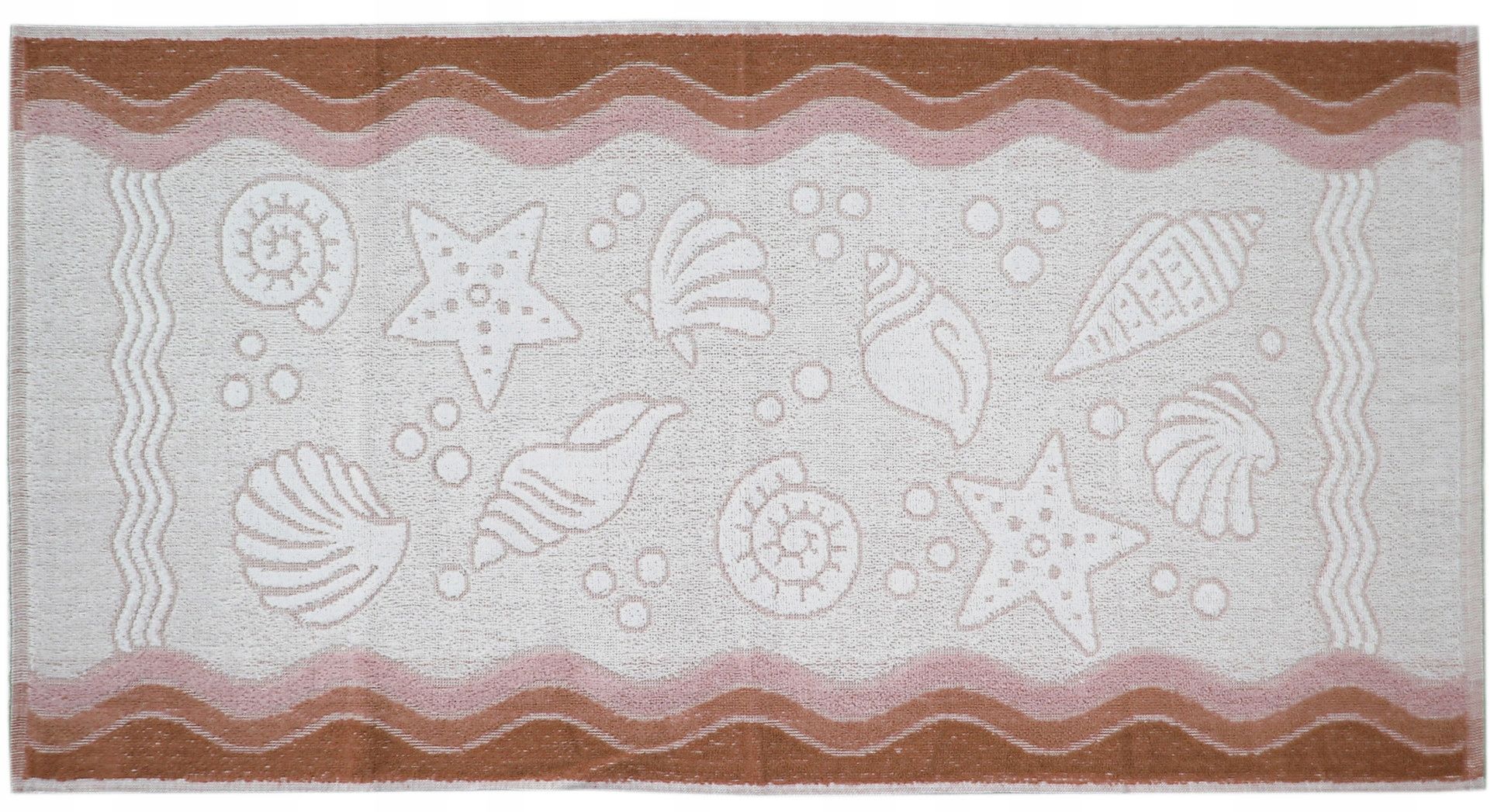 Ręcznik 40x60 brązowy bawełniany frotte