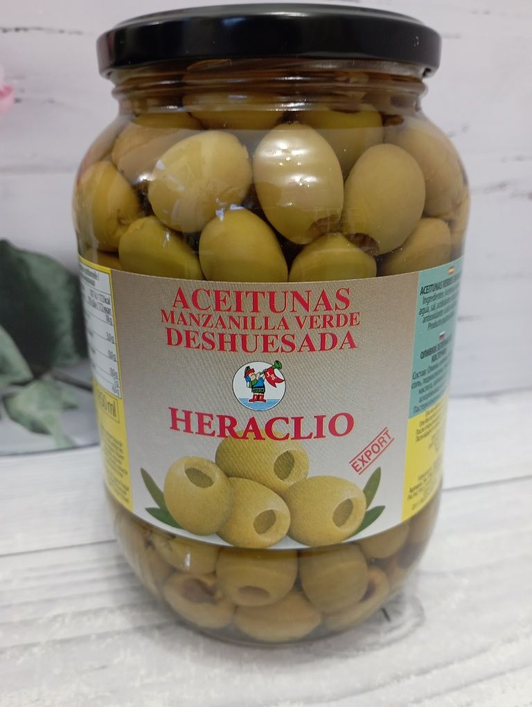 РОЗДРІБ! Оливки зелені та чорні  без кісточки HERACLIO Іспанія
Вага 90