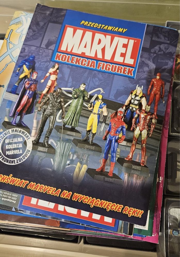 Pełna limitowana kolekcja ołowianych Figurek Marvela