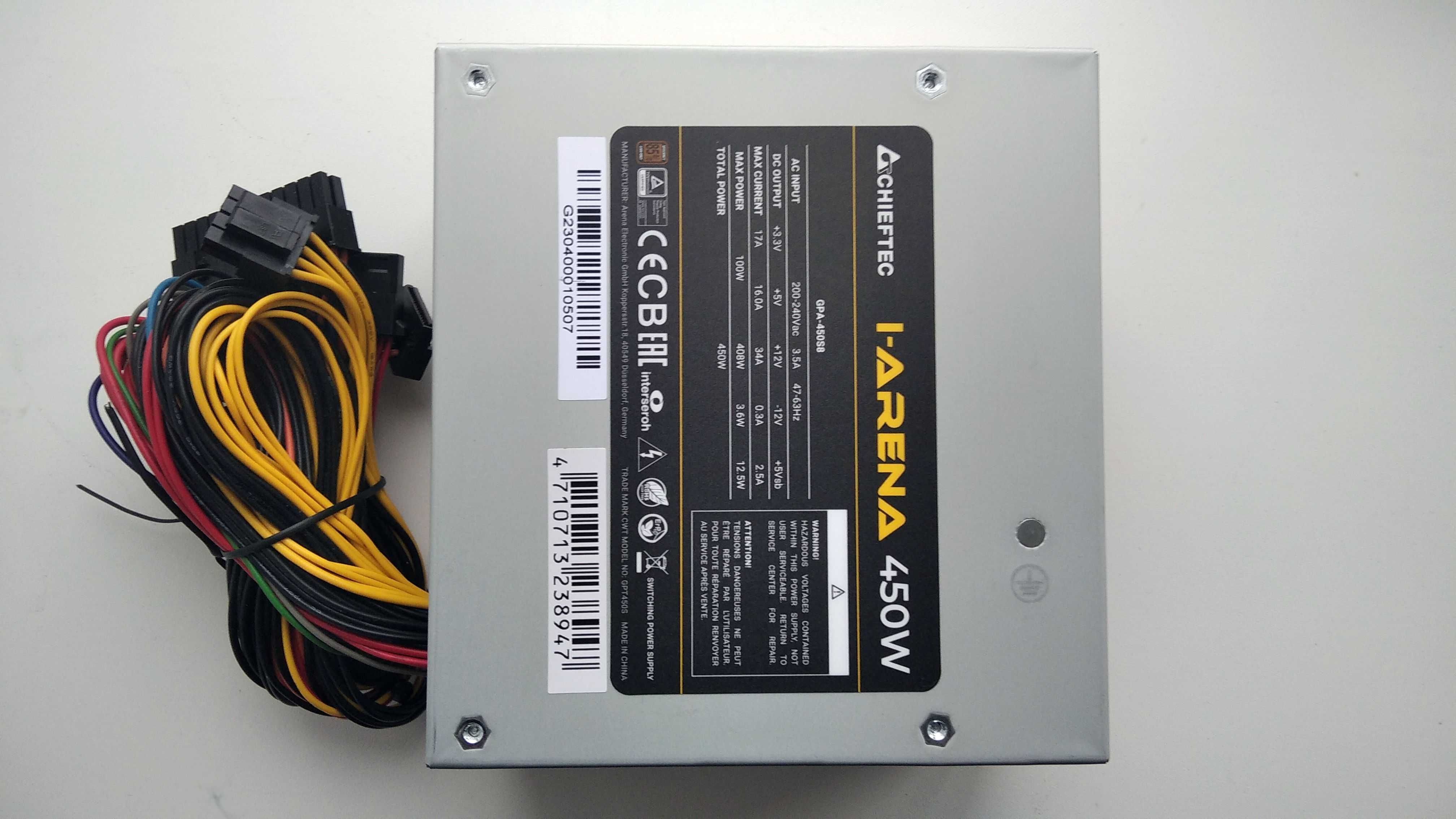 Якісний Блок живлення Chieftec iARENA GPA-450S8