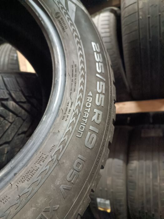 Шини зима Nokian 235/55/19 7mm 2020р. 4шт.