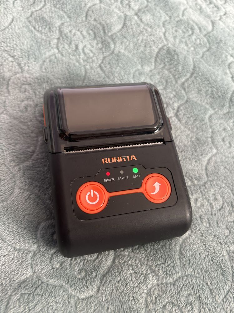 Мобільний принтер чеків Rongta RPP02B Bluetooth