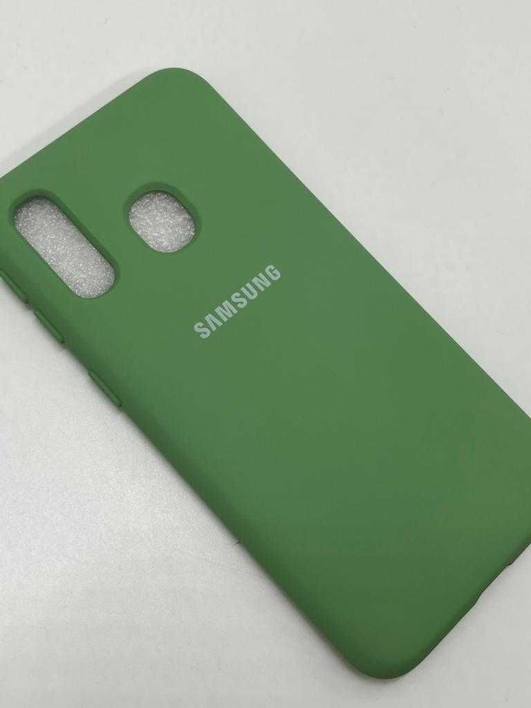 Etui Case Silikonowy Samsung Galaxy A40 Zielony kod 192