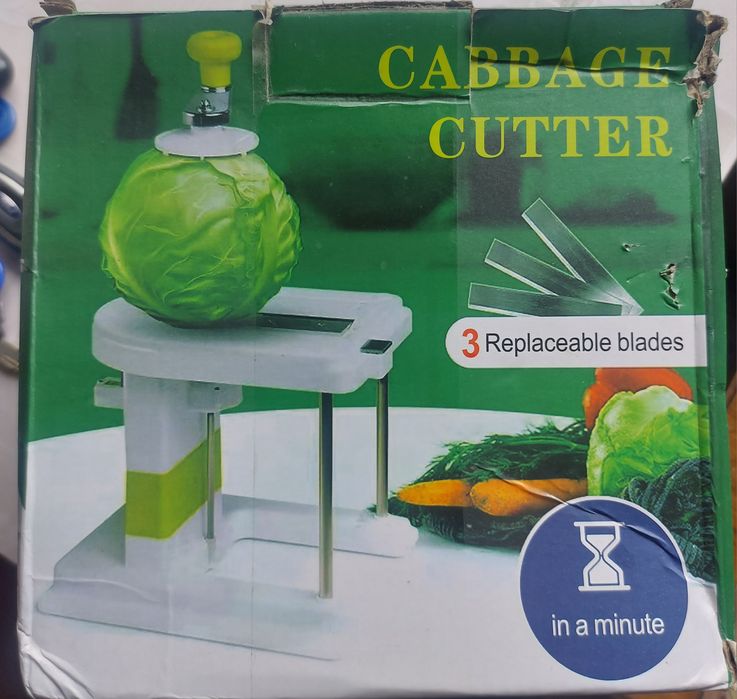 Шатківниця для капусти Cabbage Cutter, нова, 3 змінні леза — 480 грн