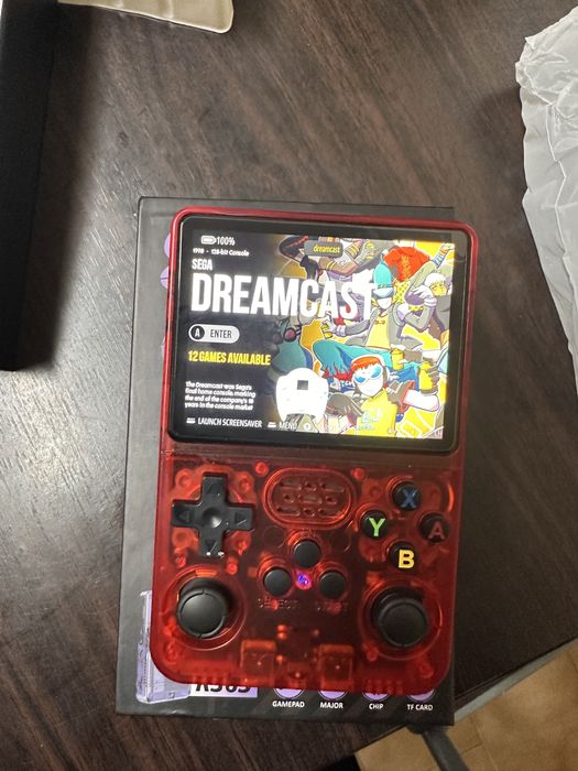 Consola portatil com jogos