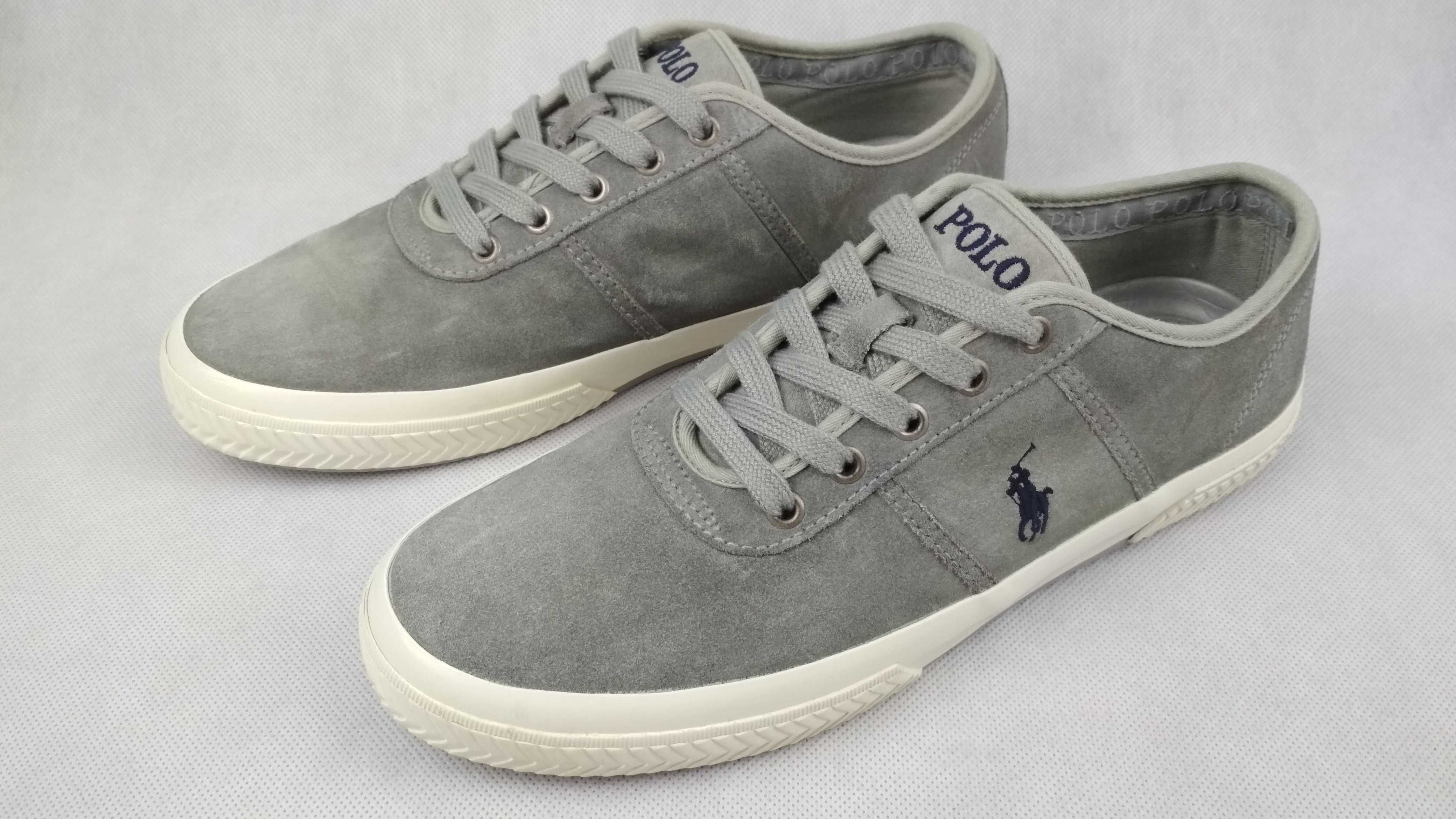 POLO Ralph Lauren Tyrian Sneakersy Buty Sportowe Skórzane Roz. 43