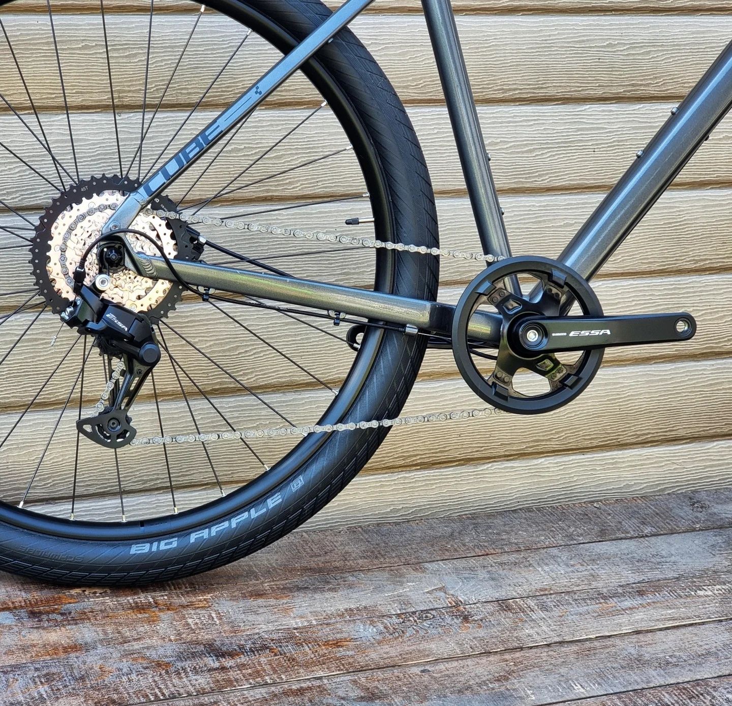 29 CUBE HYDE 2025 Shimano Essa 1Х8 вилка CARBON Disc Гідравлика