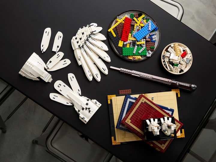 Конструктор Рotter Hogwarts Icons Символи Гоґвортсу, подібний до LEGO