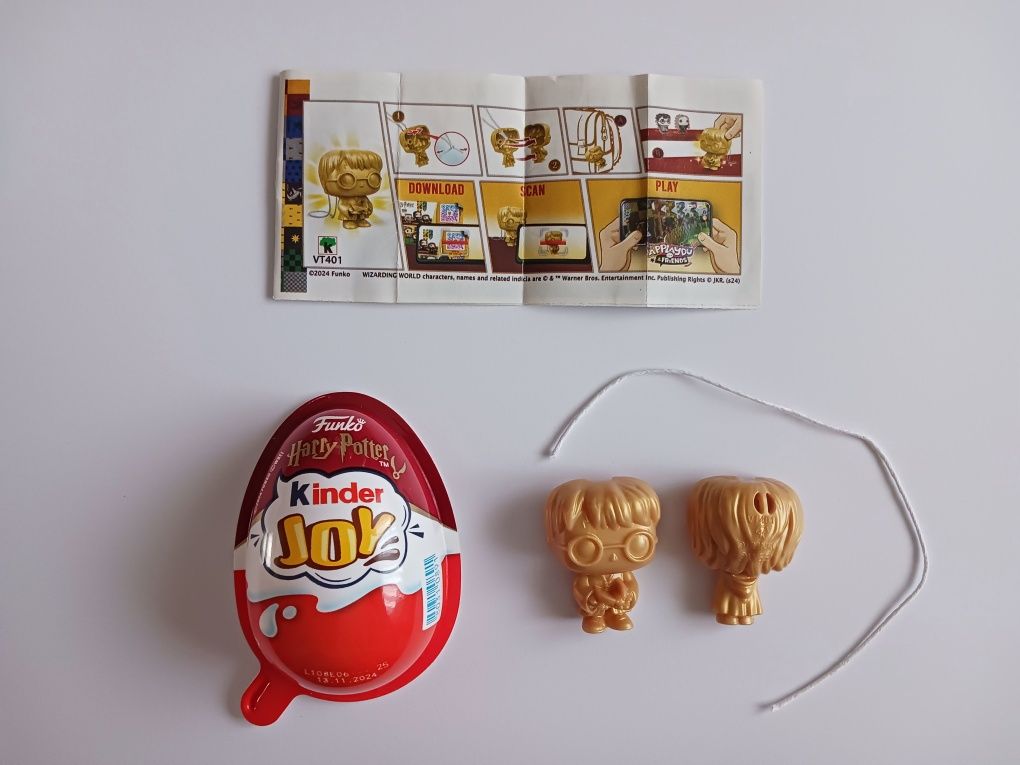 Złoty Harry Potter VT 401 z Kinder Joy