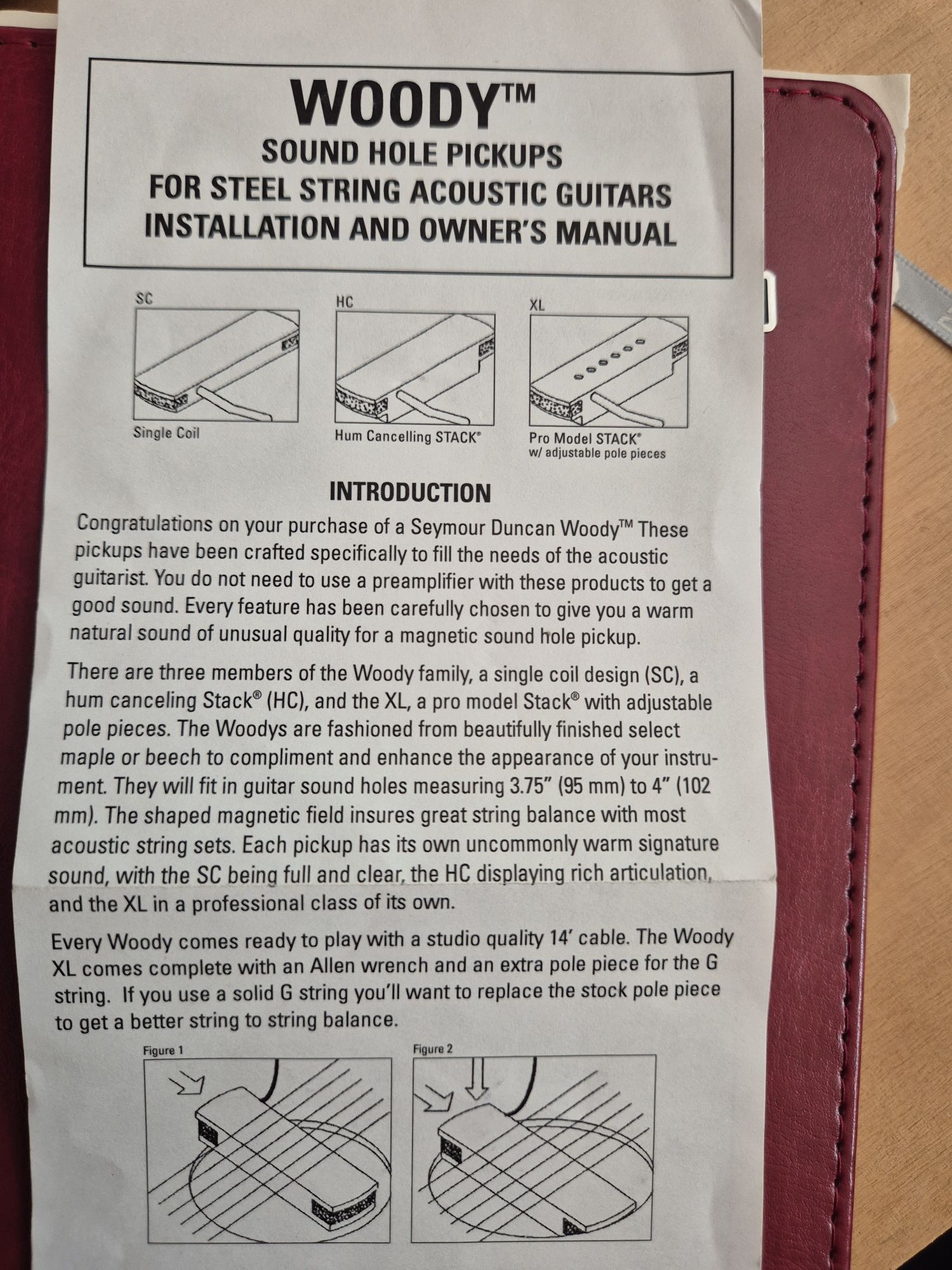 Przetwornik gitarowy, pickup Seymour Duncan