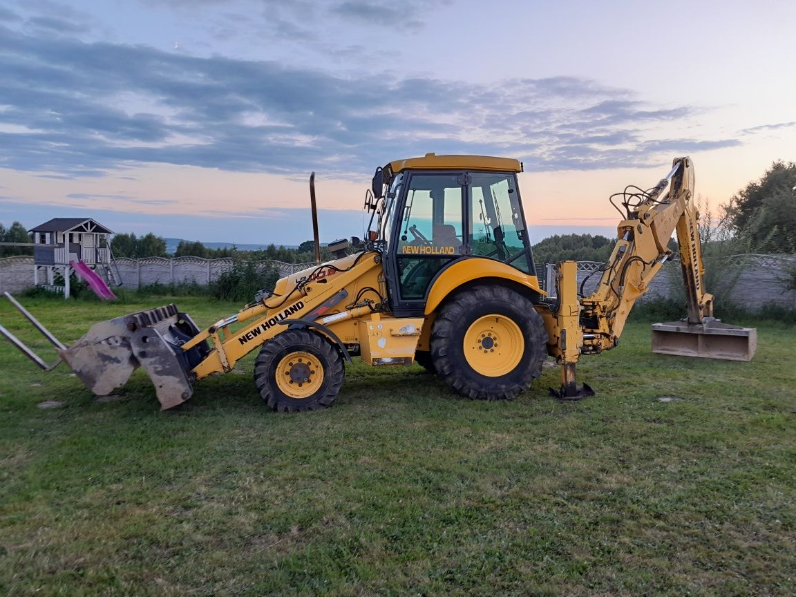 Koparka - Ładowarka New Holland LB110.B 2002rok Cena Brutto