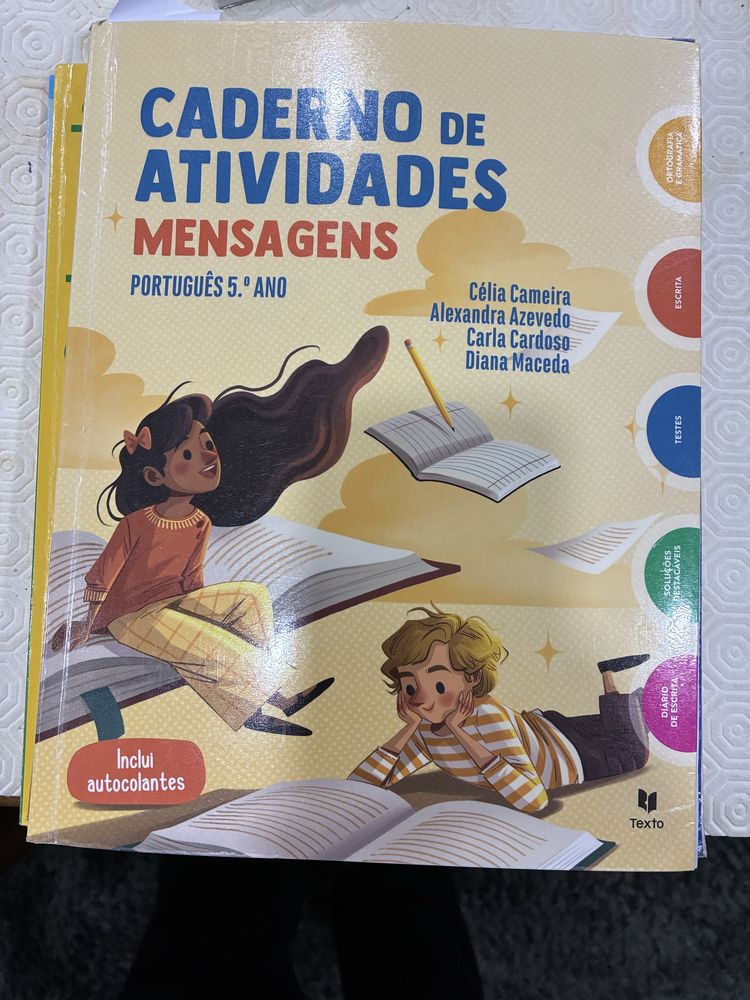 Cadernos de fichas 5 ano