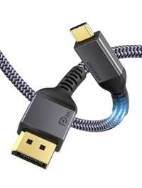 Kabel USB C DisplayPort 8 K60 Hz Maxonar 2 m/6,6 stopy 4 k60 Hz/144