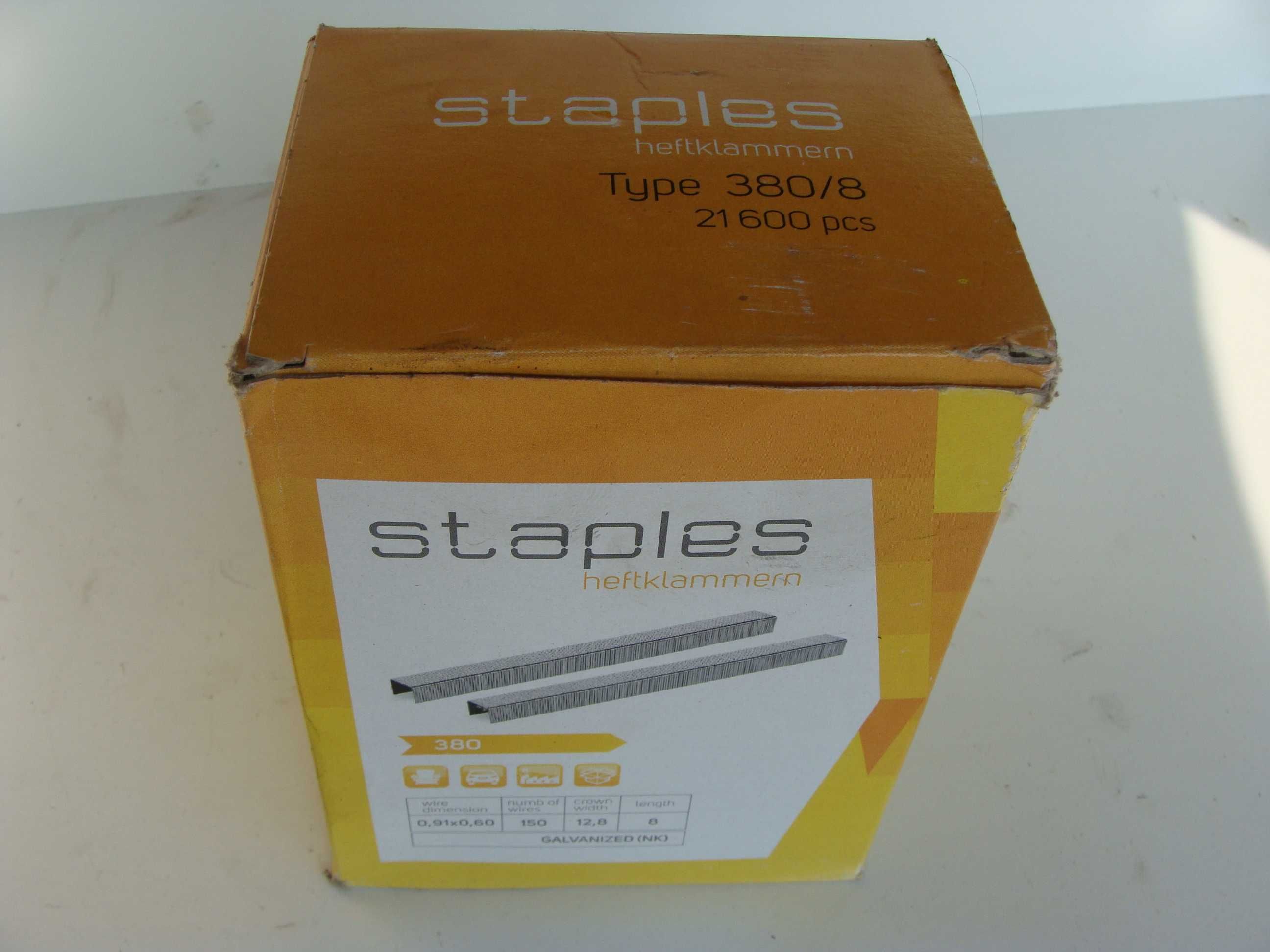 Zszywki tapicerskie Typ 380/8  BEA