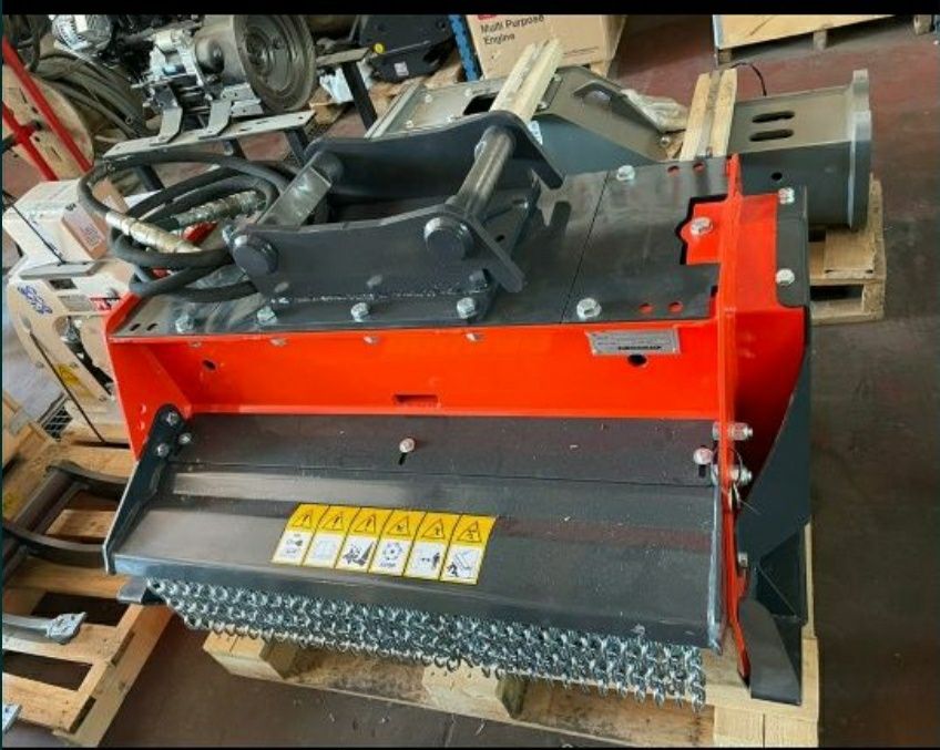 Мульчер миниэкскаватор Kubota Yanmar Caterpillar Mitsubishi Hitachi