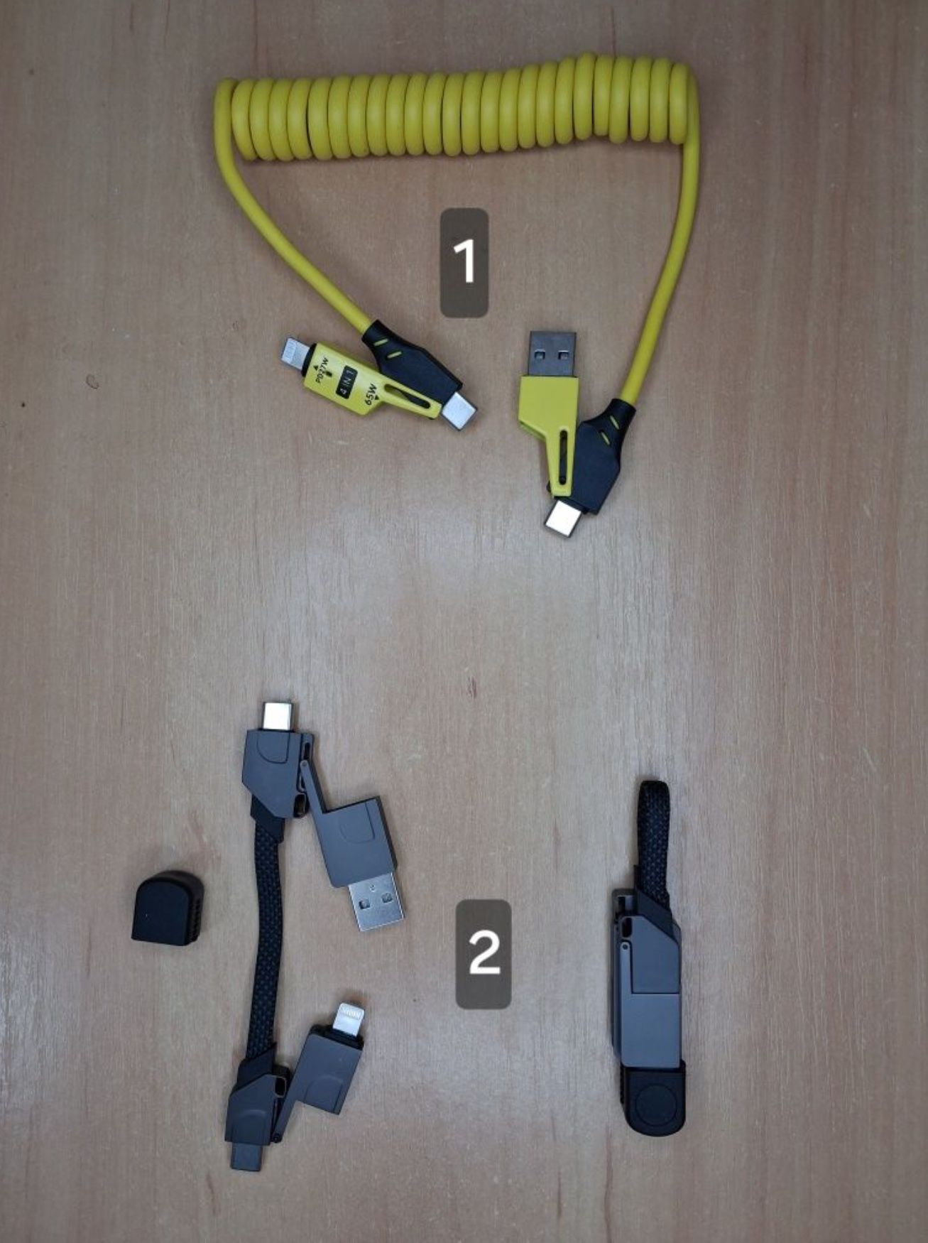 Міні кабель tipe-c edc кабель 4 в 1 для передачі  даних