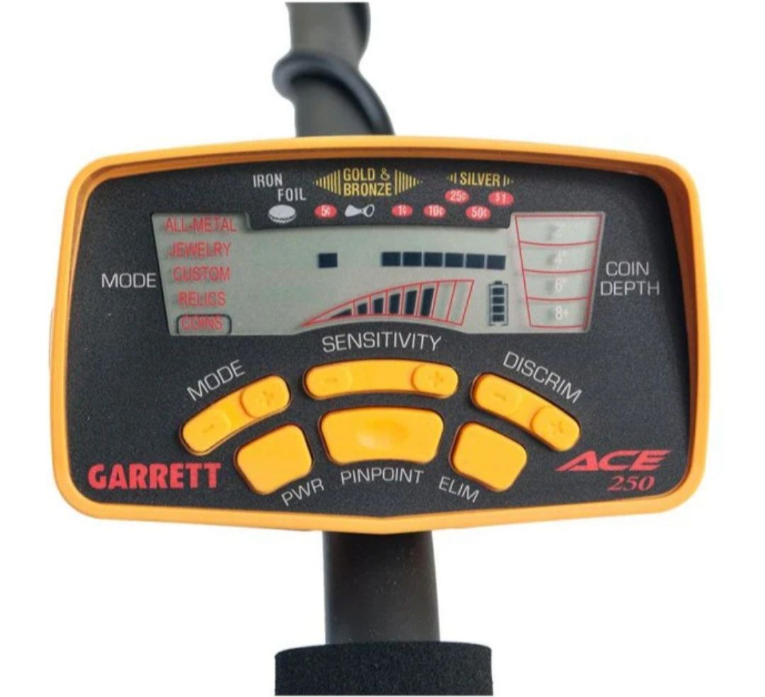 Металошукач GARRETT ACE 250 /Офіційна Гарантія/Магазин