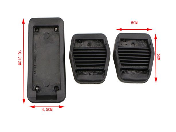 Capas Pedais + Apoio Ford Focus 2/3/4, Kuga, Escape (NOVO)