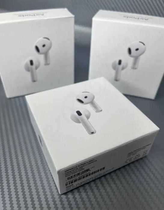 РОЗПРОДАЖ! Безпровідні навушники АірПодс 4 + чохол на кейс!